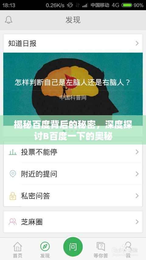 揭秘百度背后的秘密,深度探讨B百度一下的奥秘